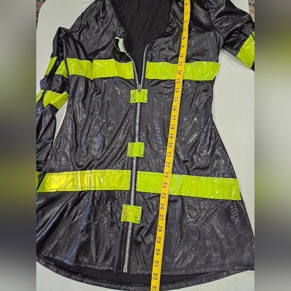 Leg Avenue Hot firefighter, Sexy dress. Halloween Costume, used once. Size Large - Picture 6 of 7